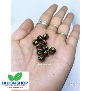 VIÊN ĐÁ KHẮC KINH PHẬT 8 li (BI BON SHOP)