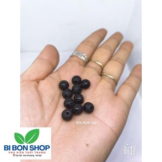 VIÊN ĐÁ ĐEN 8 LI KHẮC KINH PHẬT (BI BON SHOP)