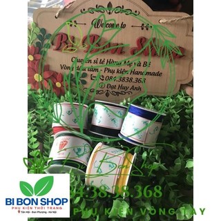 CUỘN DÂY DÙ 50M SIZE 0.8MM VÀNG CAM (BI BON SHOP)