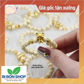 VÒNG DÂU TẰM MIX GIÁP VÀNG (BI BON SHOP)
