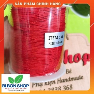 200M CUỘN DÂY DÙ ĐỎ TƯƠI LOẠI 1 (BI BON SHOP)