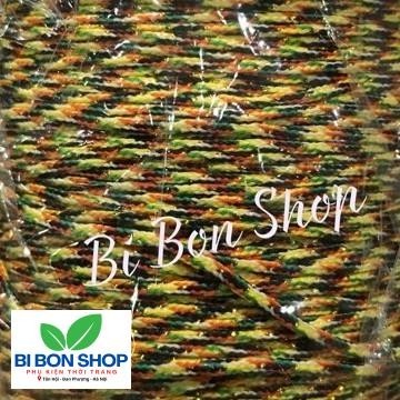 CUỘN DÂY CHỈ NGŨ SẮC 1mm VÒNG TAY (BI BON SHOP)