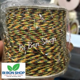 CUỘN DÂY CHỈ NGŨ SẮC 1mm VÒNG TAY (BI BON SHOP)