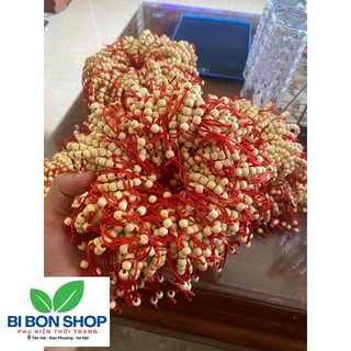 COMBO 100 VÒNG DÂU KÈM TEM MÁC TÚI ZIP (BI BON SHOP)