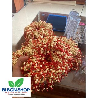 COMBO 100 VÒNG DÂU KÈM TEM MÁC TÚI ZIP (BI BON SHOP)