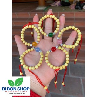 COMBO 100 VÒNG DÂU KÈM TEM MÁC TÚI ZIP (BI BON SHOP)