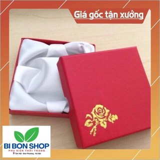COMBO 100 HỘP ĐỰNG VÒNG TAY [ HOA HỒNG ] (BI BON SHOP)