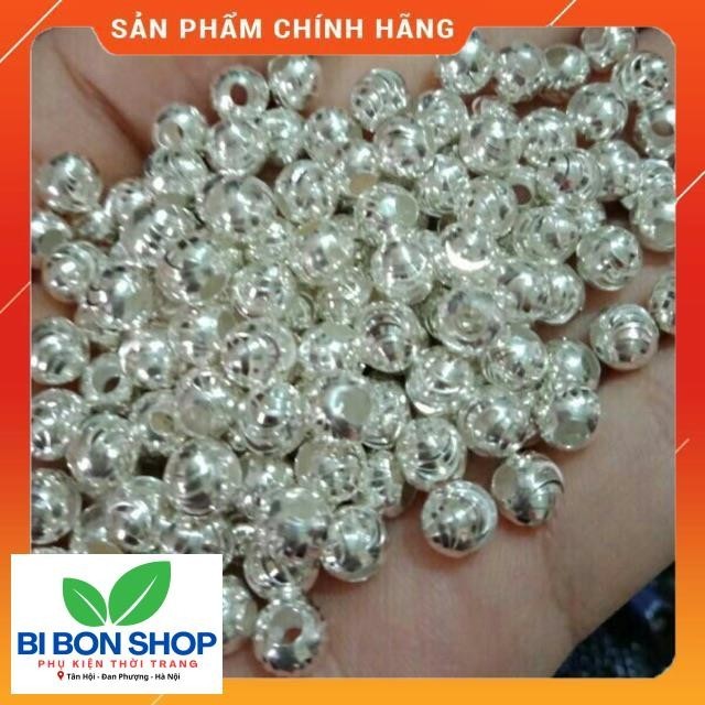 [ Ảnh thật ] COMBO 100 BI BẠC TA SIZE 6 li (BI BON SHOP)