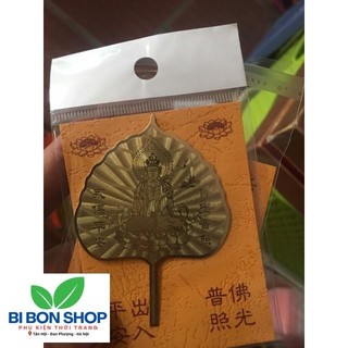 LÁ BỒ ĐỀ MẠ VÀNG MAY MẮN BÌNH AN (BI BON SHOP)