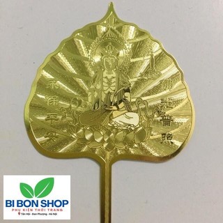 LÁ BỒ ĐỀ MẠ VÀNG MAY MẮN BÌNH AN (BI BON SHOP)
