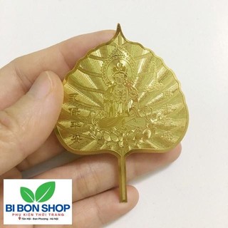 LÁ BỒ ĐỀ MẠ VÀNG MAY MẮN BÌNH AN (BI BON SHOP)