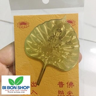 LÁ BỒ ĐỀ MẠ VÀNG MAY MẮN BÌNH AN (BI BON SHOP)