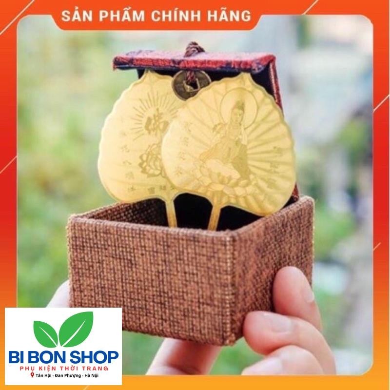 LÁ BỒ ĐỀ MẠ VÀNG MAY MẮN - TÀI LỘC (BI BON SHOP)