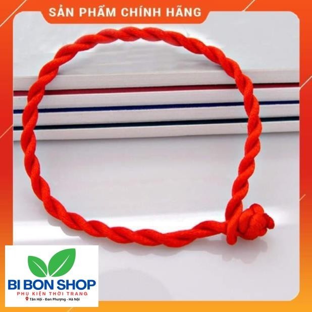 DÂY CHỈ ĐỎ XÂU VÒNG MAY MẮN (BI BON SHOP)