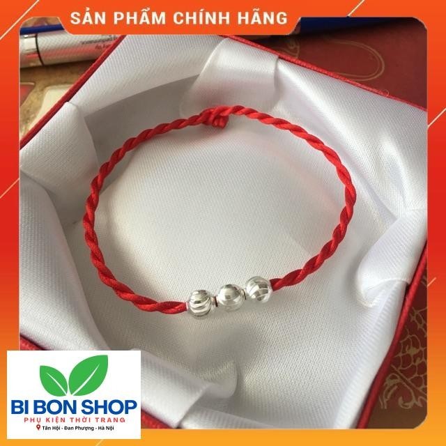 VÒNG MAY MẮN MIX 3 BI BẠC (BI BON SHOP)