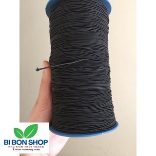 Combo 10m dây thun co giãn màu đen hàng loại 1 *SI* *SI* (BI BON SHOP)