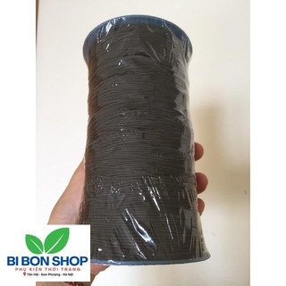 Combo 10m dây thun co giãn màu đen hàng loại 1 *SI* *SI* (BI BON SHOP)