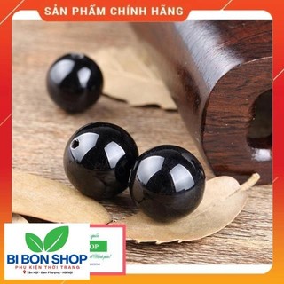 Hạt tròn Agat Đen làm handmade DIY - MH431 *BI BON SHOP* (BI BON SHOP)