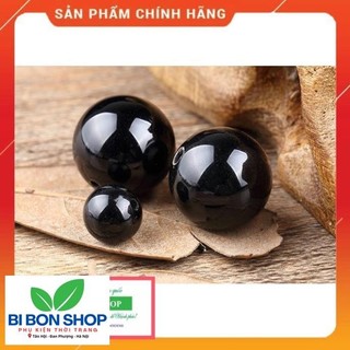 Hạt tròn Agat Đen làm handmade DIY - MH431 *BI BON SHOP* (BI BON SHOP)