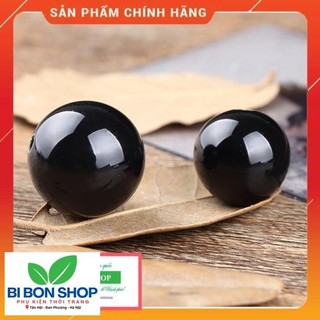 Hạt tròn Agat Đen làm handmade DIY - MH431 *BI BON SHOP* (BI BON SHOP)