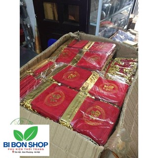 COMBO KHÁCH ĐẶT SỈ 100 TÚI GẤM IN CHỮ PHÚC (BI BON SHOP)