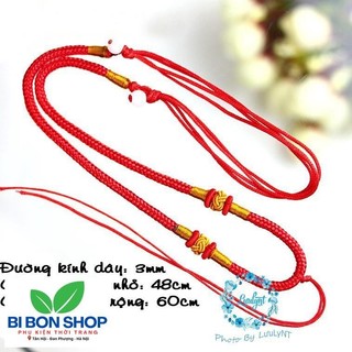 Bộ 10 dây dù đeo mặt dây chuyền (BI BON SHOP)