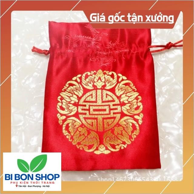 COMBO 1000 TÚI GẤM LỤA ĐỎ (BI BON SHOP)