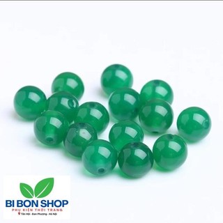 Hạt tròn Agat làm vòng handmade - MH603 (BI BON SHOP)