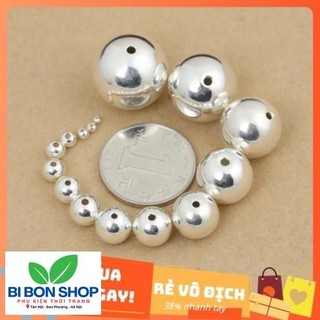 * GIA TOT* [Siêu rẻ] Charm bi bạc 2mm - MH390 (BI BON SHOP)