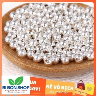 * GIA TOT* [Siêu rẻ] Charm bi bạc 2mm - MH390 (BI BON SHOP)