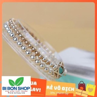 * GIA TOT* [Siêu rẻ] Charm bi bạc 2mm - MH390 (BI BON SHOP)