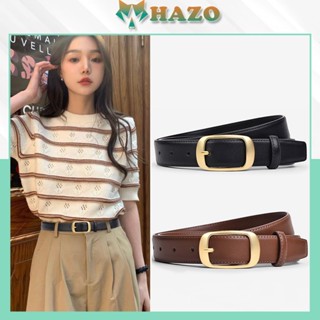 Thắt lưng nữ thời trang PK510 khóa chữ nhật 2.8cm dây nịt học sinh sinh viên phong cách Hàn Quốc