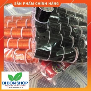 *gia tot* Cuộn dây cước lụa xâu vòng 60m / cuộn ( Quý khách xem kỹ mô tả để chọn màu phù hợp)