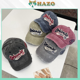 Mũ Lưỡi Trai Nón Kết Chất Jeans Form Mềm ORLANDO Rách Chất Denim 537 Thời Trang