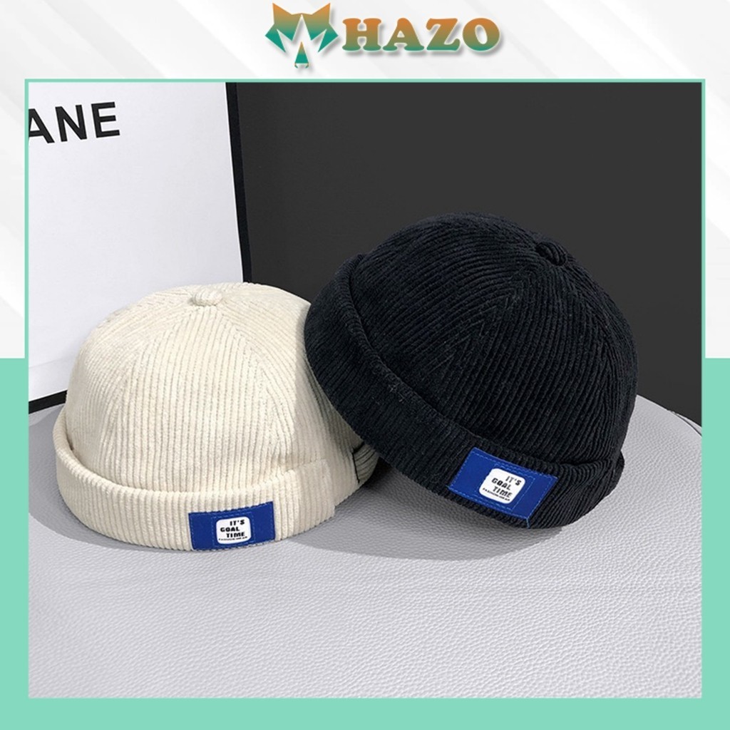 Mũ Tròn BEANIES Miki Hat GOAL TIME 545 Phong Cách Hiphop RETRO