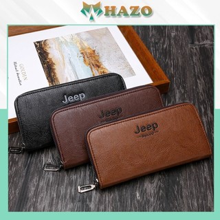 Ví Dài Nam Cầm Tay V568 Cao Cấp Kiểu Dáng Sang Trọng Phong Cách Hàn Quốc - Hazo