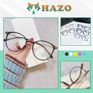 Mắt kính gọng cận dẻo form tròn lyly 625 9531 kiểu dáng trẻ trung phong cách hàn quốc - hazo