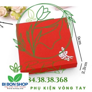 *HOT* Hộp đỏ vuông đựng trang sức ( Quý khách vui lòng đọc kỹ phần mô tả để chọn đúng sản phẩm )