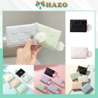 Ví Ngắn Nữ Cầm Tay Cao Cấp Gấp Gọn Bông Hoa Nice Day V585 Kiểu Dáng Sang Trọng - Hazo