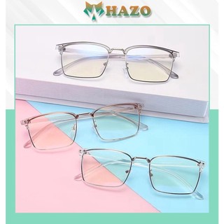 Mắt Kính Giả Cận Gọng Dẻo Hàn Quốc 6205 Lyly K417 Vuông Form Chuẩn Siêu Hot - Hazo