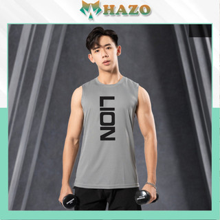 Áo Sát Nách Thể Thao Nam Nữ 220 Ba Lỗ Thun Lạnh Tanktop 5 Màu Lion Cực Hot - Hazo