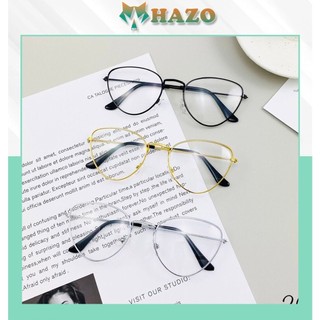 Mắt kính gọng cận form mắt mèo xếch 202 trend thời trang cực hot - hazo