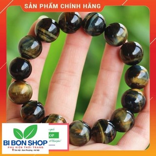 *HOT* Hạt tròn Tiger's Eye làm đồ handmade (BI BON SHOP)