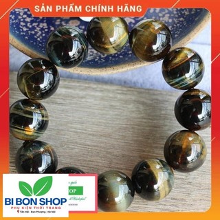 *HOT* Hạt tròn Tiger's Eye làm đồ handmade (BI BON SHOP)