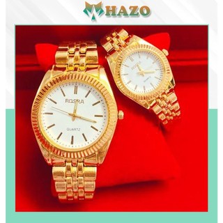 Đồng Hồ Nam Nữ Dây Kim Loại Rosra R6 D407 Hot Trend - Hazo