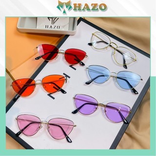 Mắt Kính Thời Trang Hot Trend 202 K266 Form Giọt Nước Nhiều Màu - Hazo