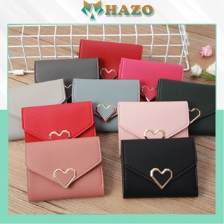 Ví Nữ Cầm Tay Mini Forever Young Girl Nút Bấm Tim V132 Cách Điệu Trẻ Trung - Hazo