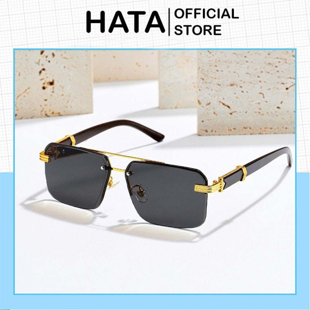 Mắt Kính Nam Thời Trang Form Vuông 756 Phong Cách Trẻ Trung Sang Chảnh