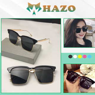 Mắt Kính Mới Hot Hit Kính Form Vuông Phong Cách Hàn Quốc Cực Đẹp - Hazo