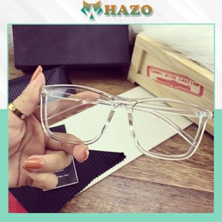 Mắt Kính Gọng Cận Trong Suốt Hot Trend Thời Trang Phong Cách Hàn Quốc - Hazo